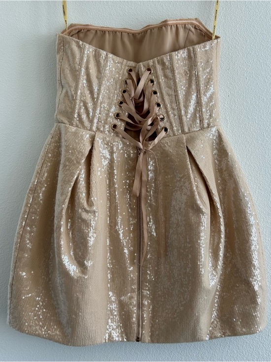 Bronx and Banco Maraya Corset Mini Dress - Picture 4 of 8